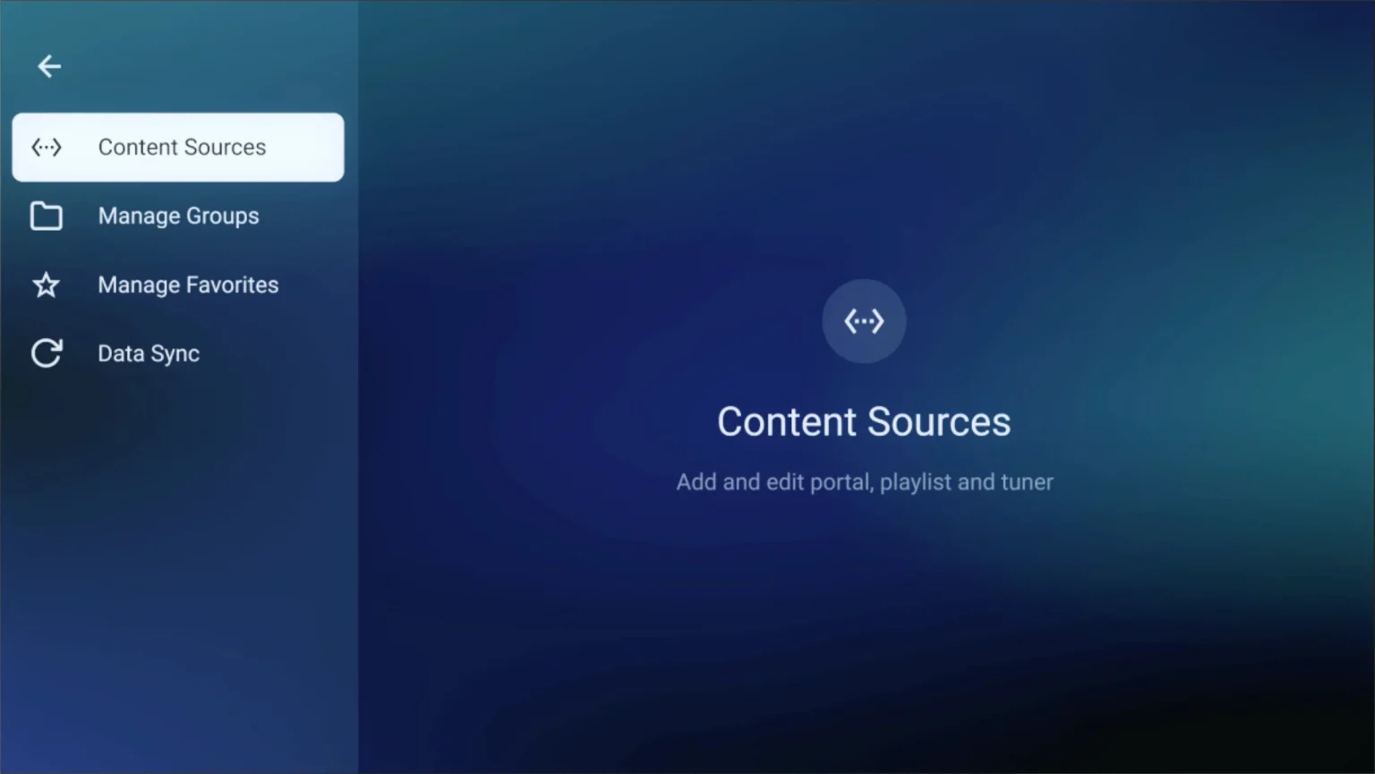 mag formuler buzztv guide — Add Portal option