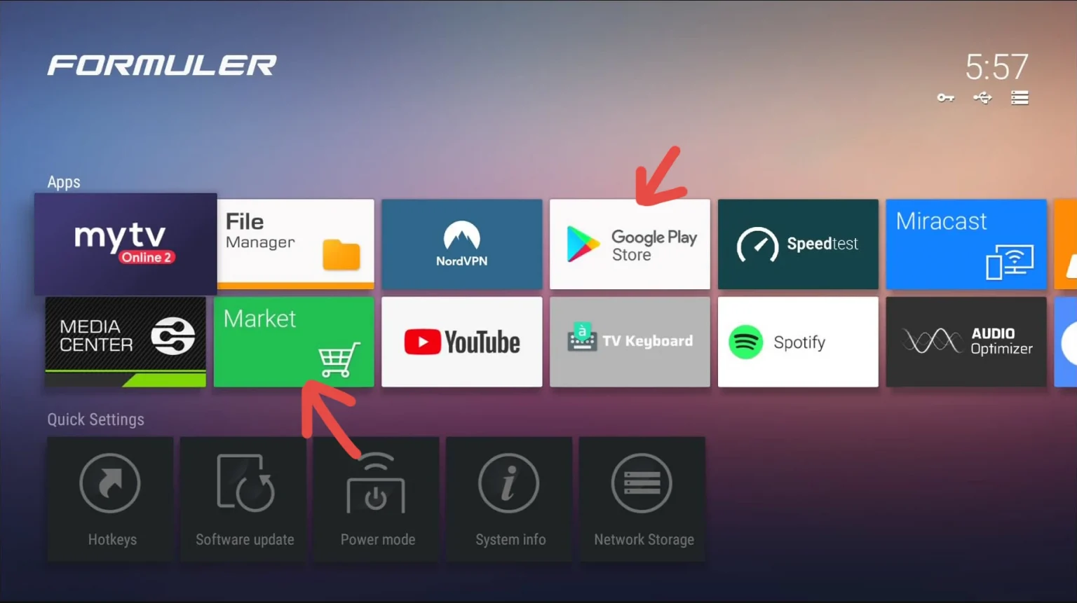 mag formuler buzztv guide — open MYTV Online 2