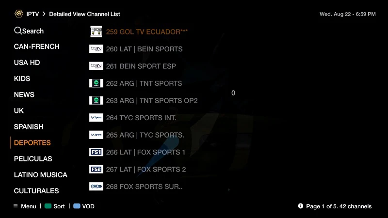 mag formuler buzztv guide — BuzzTV MAC label